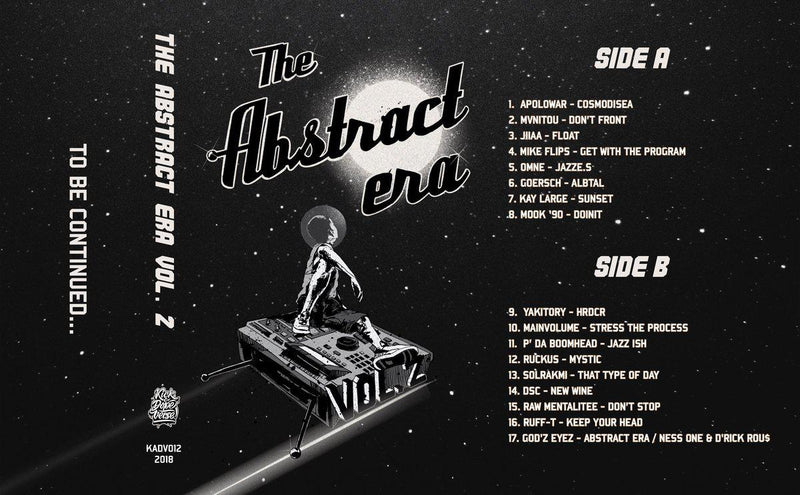 kick a dope verse! - the abstract era vol. 2 [Green] [Cassette Tape + Sticker]-Kick A Dope Verse!-Dig Around Records