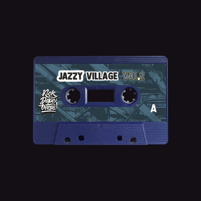 kick a dope verse! - jazzy village vol. 2 [Cassette Tape + Sticker]-Kick A Dope Verse!-Dig Around Records