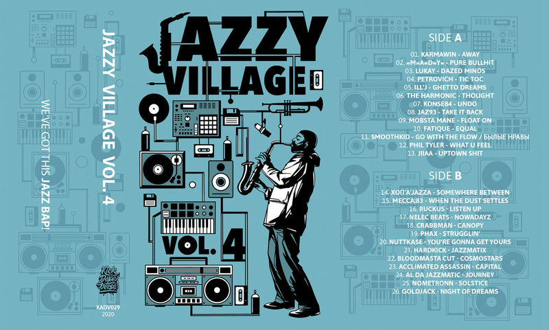 kick a dope verse! - jazzy village vol. 4 [Cassette Tape]
