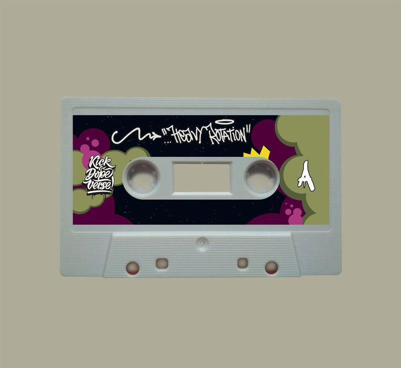 mike flips - heavy rotation [Cassette Tape + Sticker]-Kick A Dope Verse!-Dig Around Records